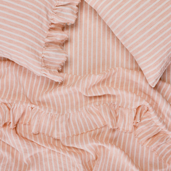 SHIPS SEPTEMBER - Pesca Stripe Fitted Sheet