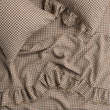 NEW - Gumnut Gingham Fitted Sheet