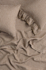 NEW - Gumnut Gingham Fitted Sheet