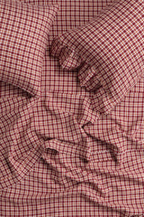NEW - Grevillea Check Flat Sheet