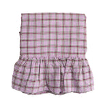 Marmelatta Check Tablecloth With Ruffle