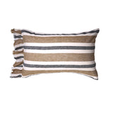 NEW - Taupe Stripe Pillowcase Sets