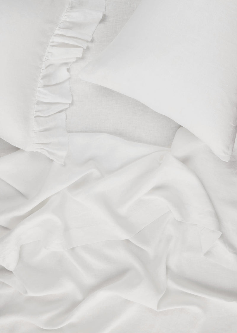 NEW - Ivory Flat Sheet