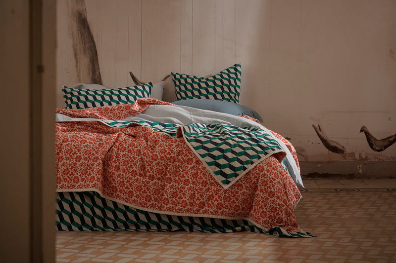 BACK IN STOCK - Marrakech x Palermo Double Sided Quilt
