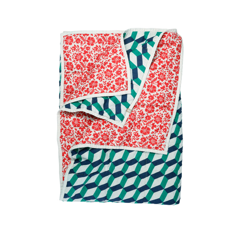 BACK IN STOCK - Marrakech x Palermo Double Sided Quilt