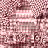 SHIPS LATE OCTOBER - Mulberry Gingham Fitted Sheet