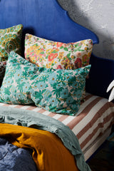 SHIPS JULY - Tobacco Stripe Fitted Sheet