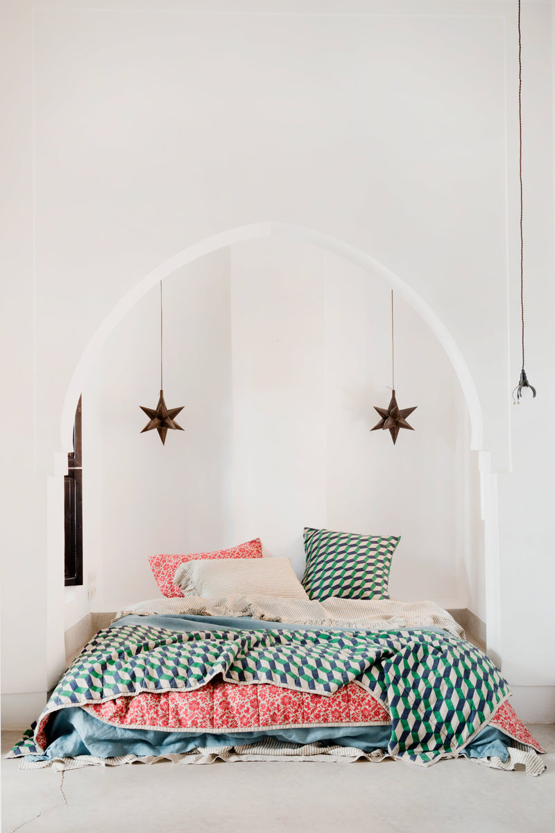 BACK IN STOCK - Marrakech x Palermo Double Sided Quilt