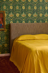 SHIPS LATE OCTOBER - Saffron Heavyweight Linen Bedcover