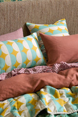 SHIPS LATE OCTOBER - Mulberry Gingham Pillowcase Sets