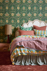 NEW - Mulberry Gingham Quilt