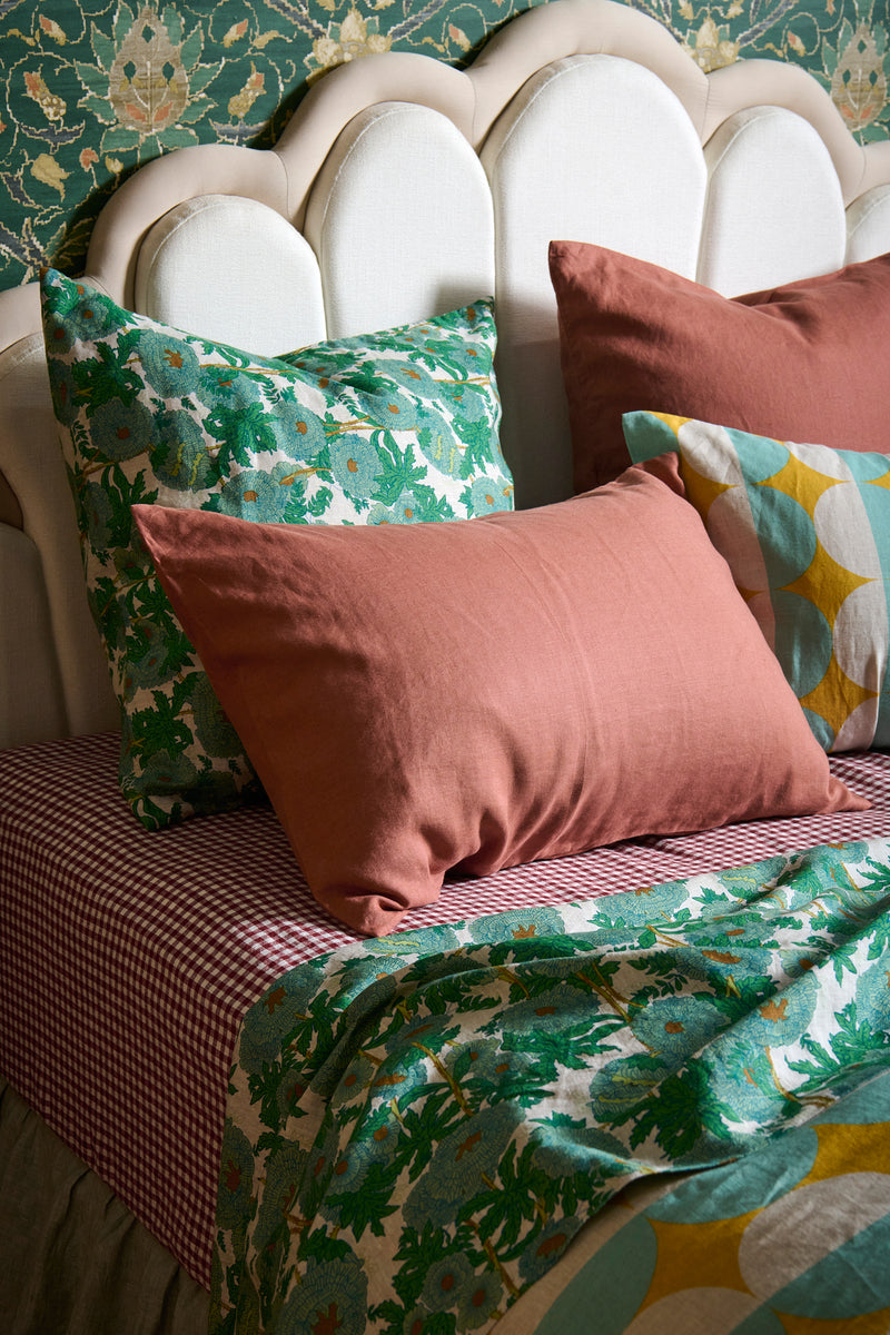 SHIPS LATE OCTOBER - Terracotta Pillowcase Sets