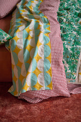 SHIPS LATE OCTOBER - Mulberry Gingham Duvet Cover