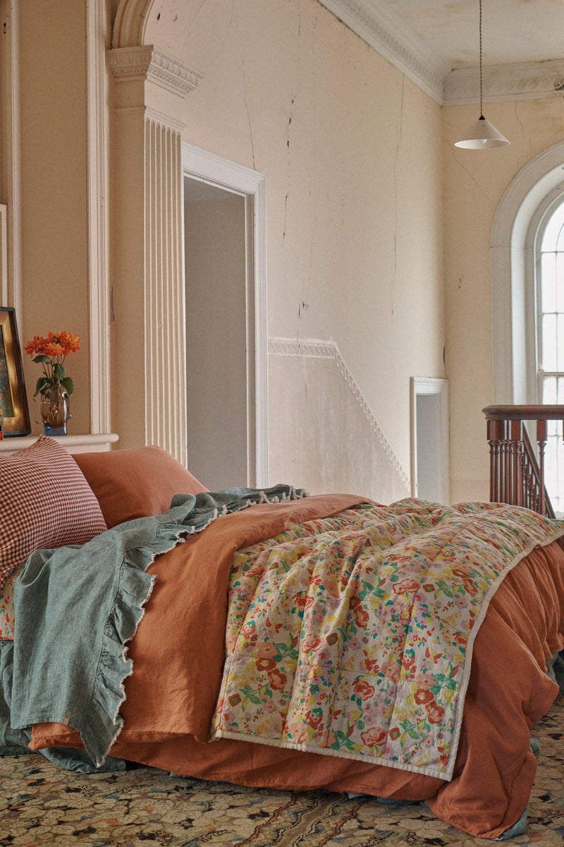 Terracotta Duvet Cover