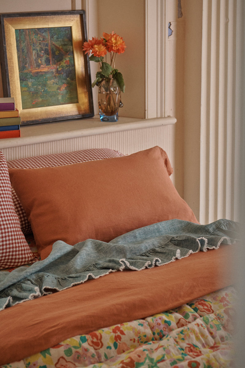 Terracotta Duvet Cover