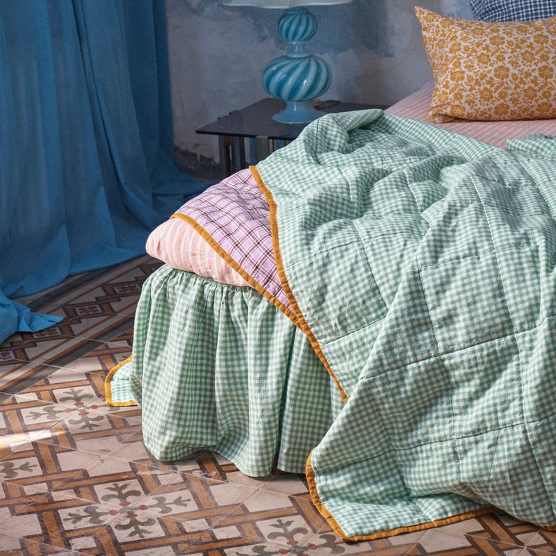 SHIPS SEPTEMBER - Fresco Gingham Valance
