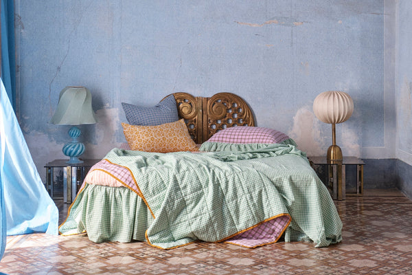SHIPS SEPTEMBER - Fresco Gingham Valance