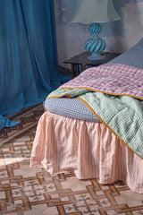 SHIPS SEPTEMBER - Cefalù Check Fitted Sheet