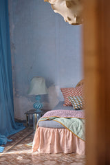 SHIPS SEPTEMBER - Cefalù Check Fitted Sheet