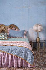 SHIPS SEPTEMBER - Cefalù Check Full Ruffle Pillowcase Set