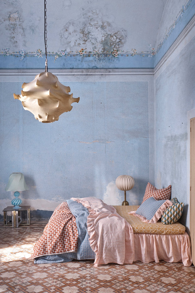 SHIPS SEPTEMBER - Cefalù Check Duvet Cover