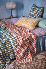 SHIPS SEPTEMBER - Marmelatta Check Fitted Sheet