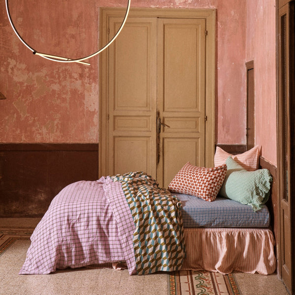 SHIPS SEPTEMBER - Marmelatta Check Duvet Cover