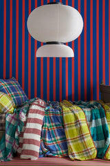 SHIPS APRIL - Sangria Stripe Duvet Cover