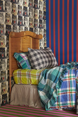 SHIPS SEPTEMBER - Licorice Gingham Pillowcase Sets