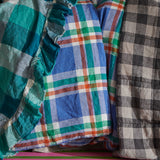 SHIPS APRIL - Peacock Check Flat Sheet