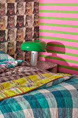 SHIPS APRIL - Citron/Peacock Double Sided Quilt