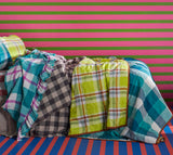 SHIPS APRIL - Citron/Peacock Double Sided Quilt