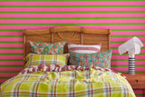 SHIPS APRIL - Sangria Stripe Pillowcase Sets