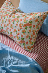 SHIPS LATE OCTOBER - Mulberry Gingham Fitted Sheet