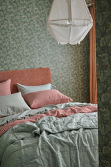 SHIPS LATE OCTOBER - Mulberry Gingham Duvet Cover