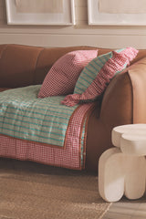 SHIPS SEPTEMBER - Johanna Gingham Cushion