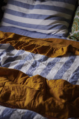 Chambray Stripe Duvet Cover