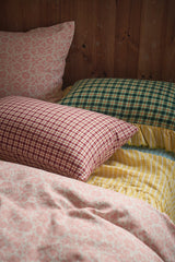NEW - Grevillea Check Pillowcase Sets
