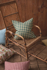 NEW - Banksia Check Cushion