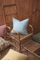 NEW - Fairywren Check Cushion