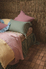 NEW - Banksia Check Pillowcase Sets