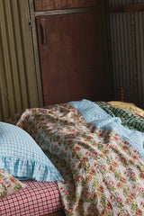 NEW - Grevillea Check Fitted Sheet