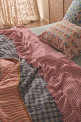 SHIPS SEPTEMBER - Johanna Gingham Flat Sheet