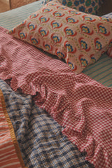 SHIPS SEPTEMBER - Johanna Gingham Flat Sheet