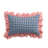 SHIPS SEPTEMBER - Addis Check Full Ruffle Pillowcase Set