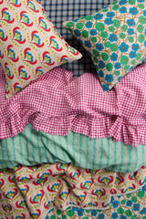 SHIPS SEPTEMBER - Johanna Gingham Flat Sheet