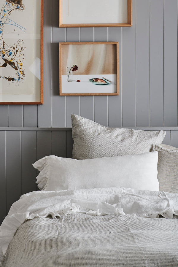BACK IN STOCK  - Ivory Pillowcase Sets
