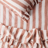 SHIPS JULY - Tobacco Stripe Fitted Sheet