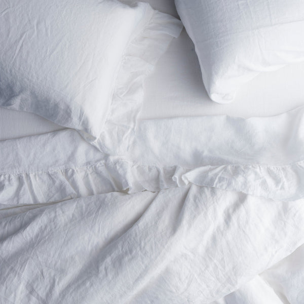 BACK IN STOCK  - Ivory Fitted Sheet