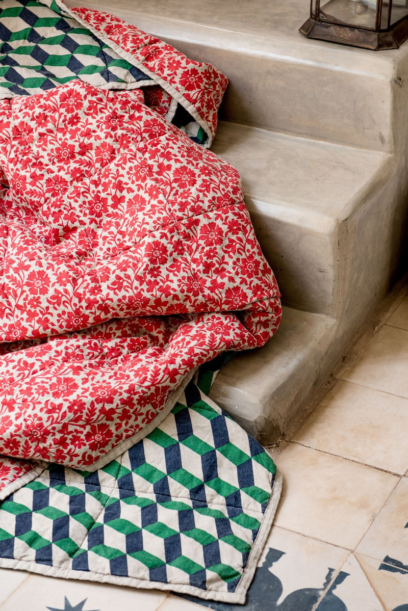 BACK IN STOCK - Marrakech x Palermo Double Sided Quilt